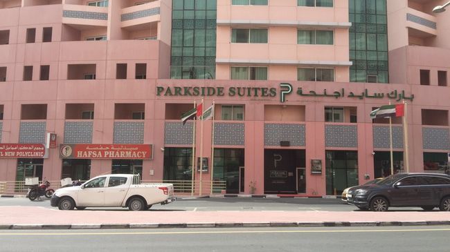 Parkside Hotel Apartment Dubaj Exteriér fotografie